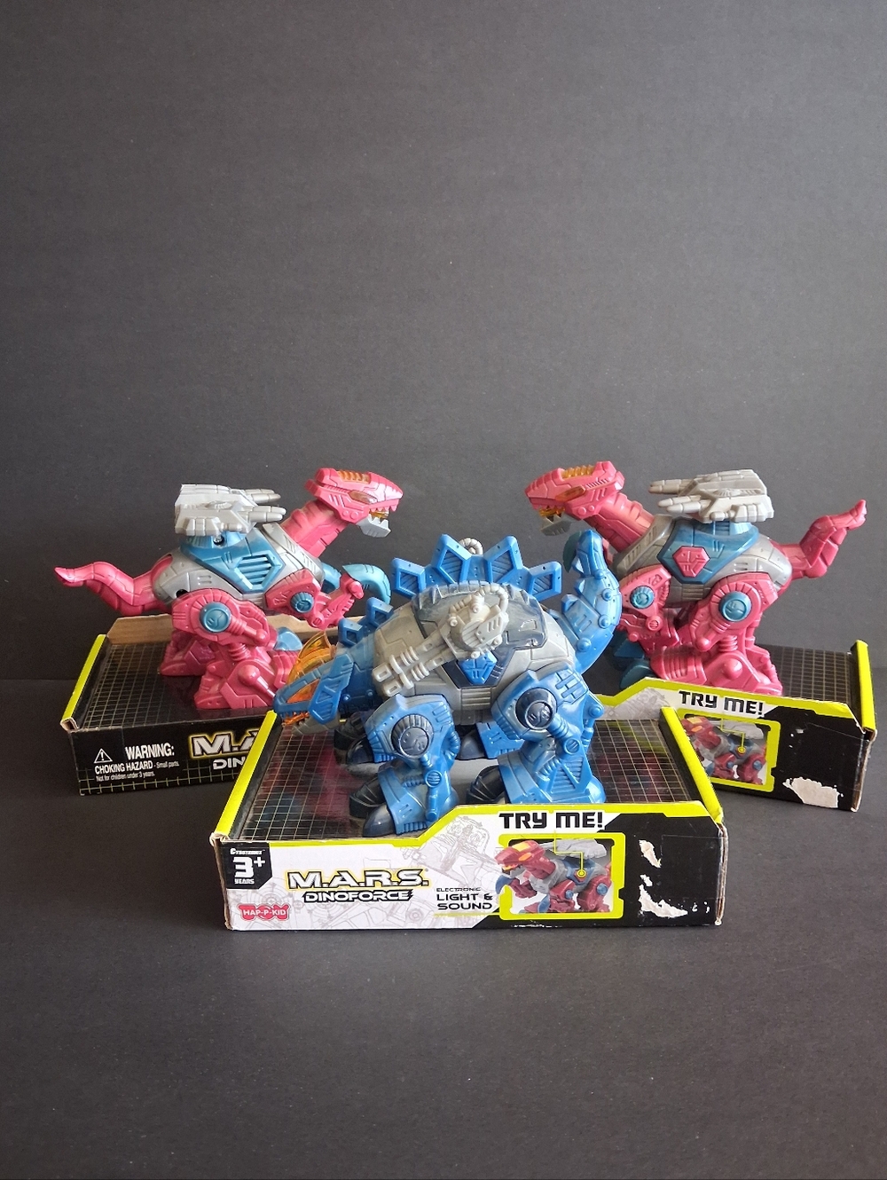 Dinoforce Light & Sound Dino Toy - Blue